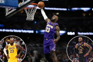 With Doncic and Reaves out, it's LeBron James' moment for the Lakers
