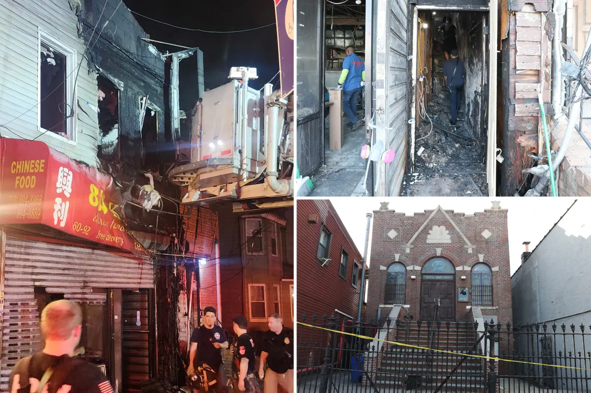 Woman ignites fire at restaurant, funeral home, and synagogue in NYC, according to police.