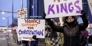 Woman in anti-Trump penis costume cleared of charges