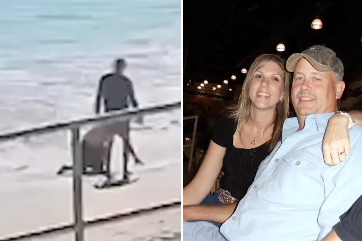 Woman jumps in to help drowning swimmer, only to find out he’s wanted for a double murder.