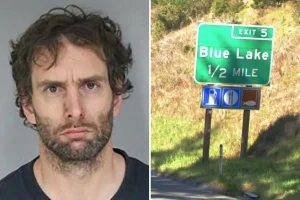 Woman taken from outside her house manages to flee by concealing herself in a gas station restroom.