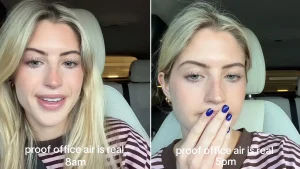 Workplace atmosphere trend suggests it damages skin and hair