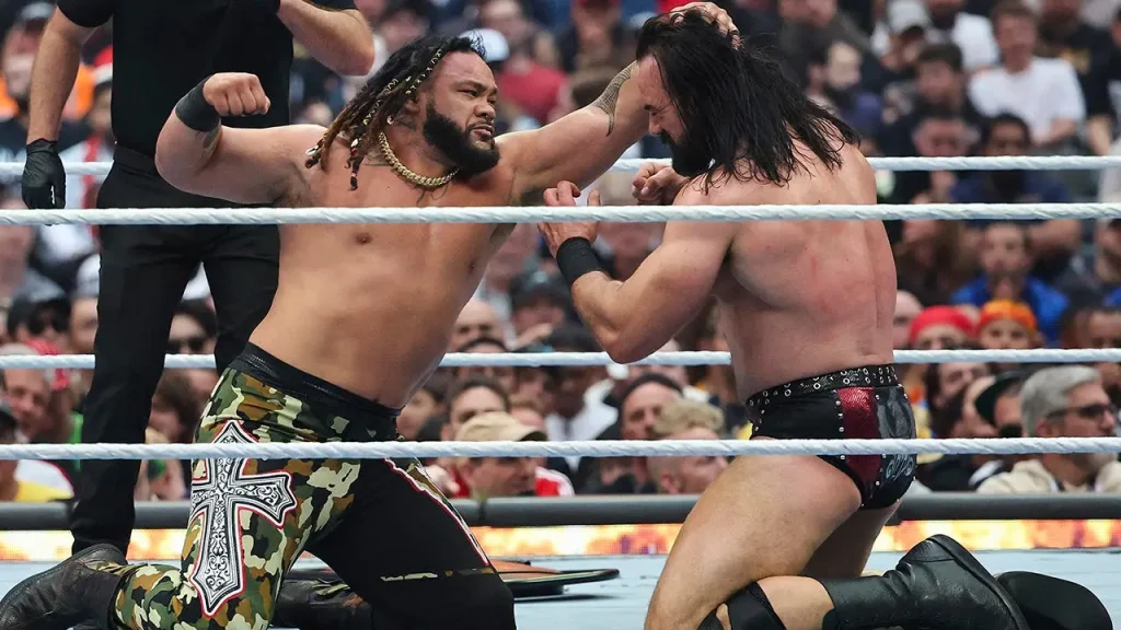 WrestleMania 42: Jacob Fatu defeats Drew McIntyre in an unsanctioned match