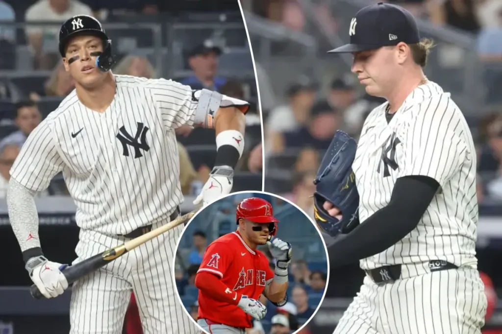 Yankees' offense falls silent while Angels hit five home runs in a heavy defeat
