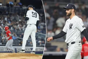 Yankees send Jake Bird to the minors following Mike Trout's three-run homer contributing to difficulties