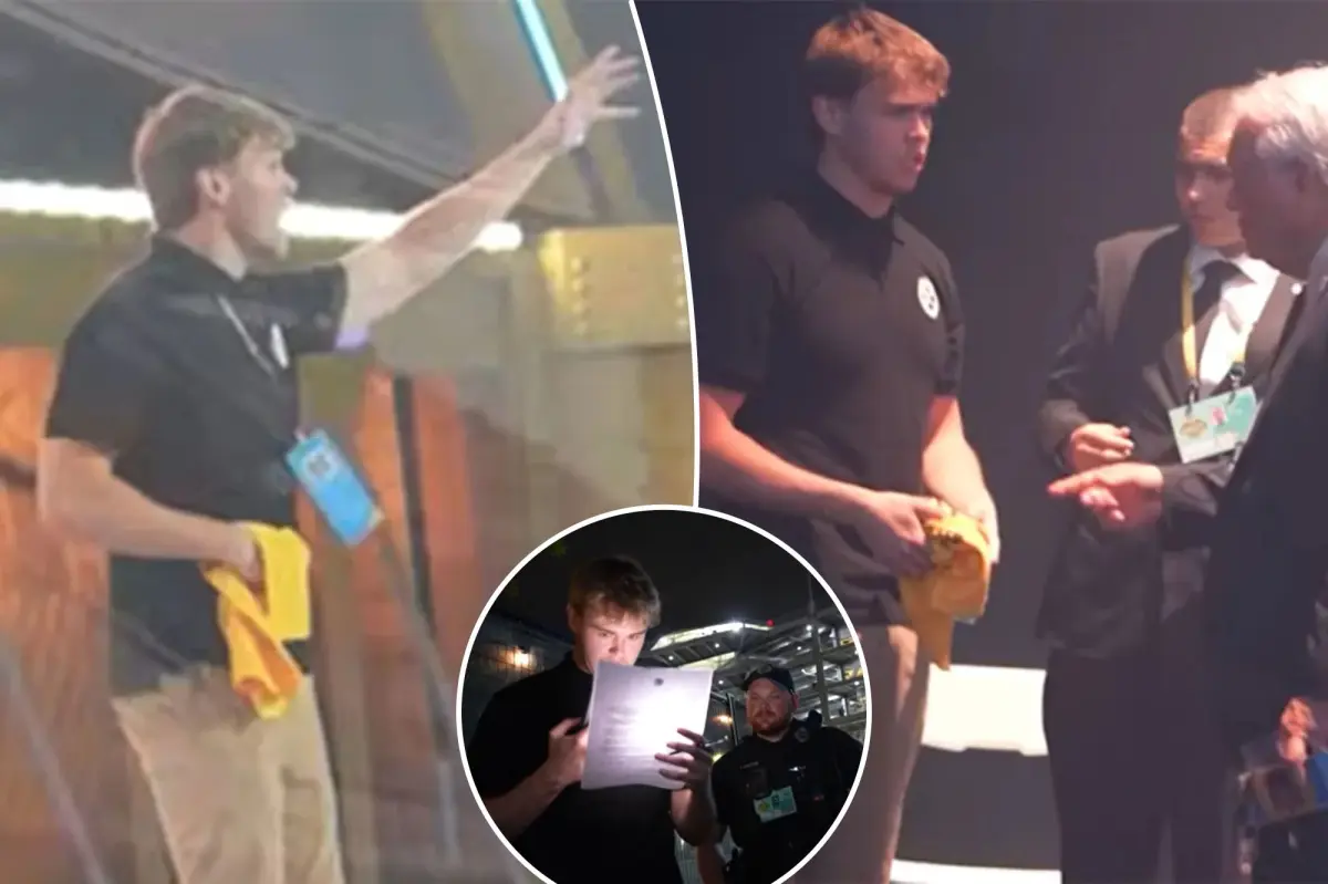 YouTube star interrupts NFL draft stage to reveal &lsquo;pick&rsquo; &mdash; and it goes poorly