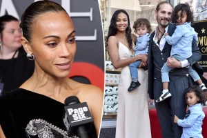 Zoe Saldaña discusses parenting her three sons: 'Boys are sensitive beings'