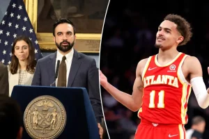 Zohran Mamdani humorously remarks that Knicks playoff tickets are pricey because of Trae Young.