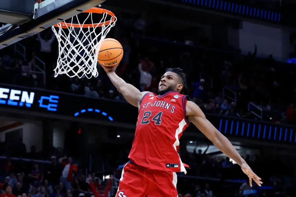 Zuby Ejiofor enhances St. John's legacy by winning the Haggerty Award.