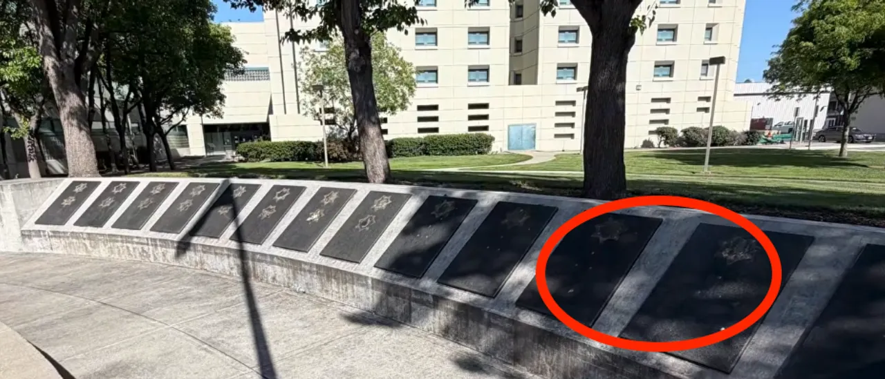 &lsquo;Everything Torn Down From The Wall&rsquo;: Man Taken Into Custody For Allegedly Defacing Police and Veterans&rsquo; Memorials