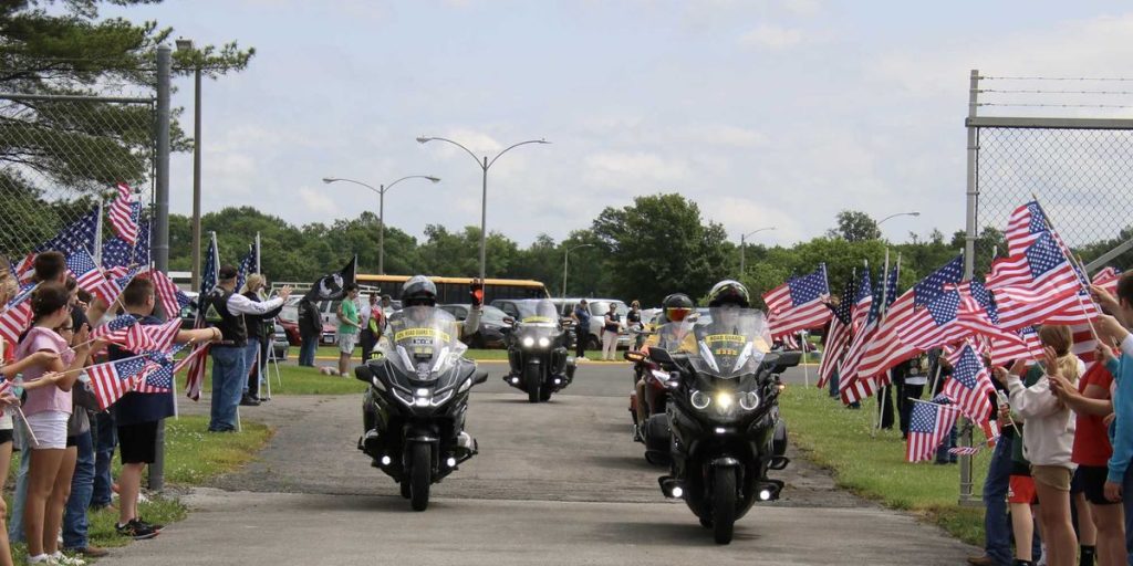 ‘For those unable to’: Nationwide motorcycle journey honors veterans