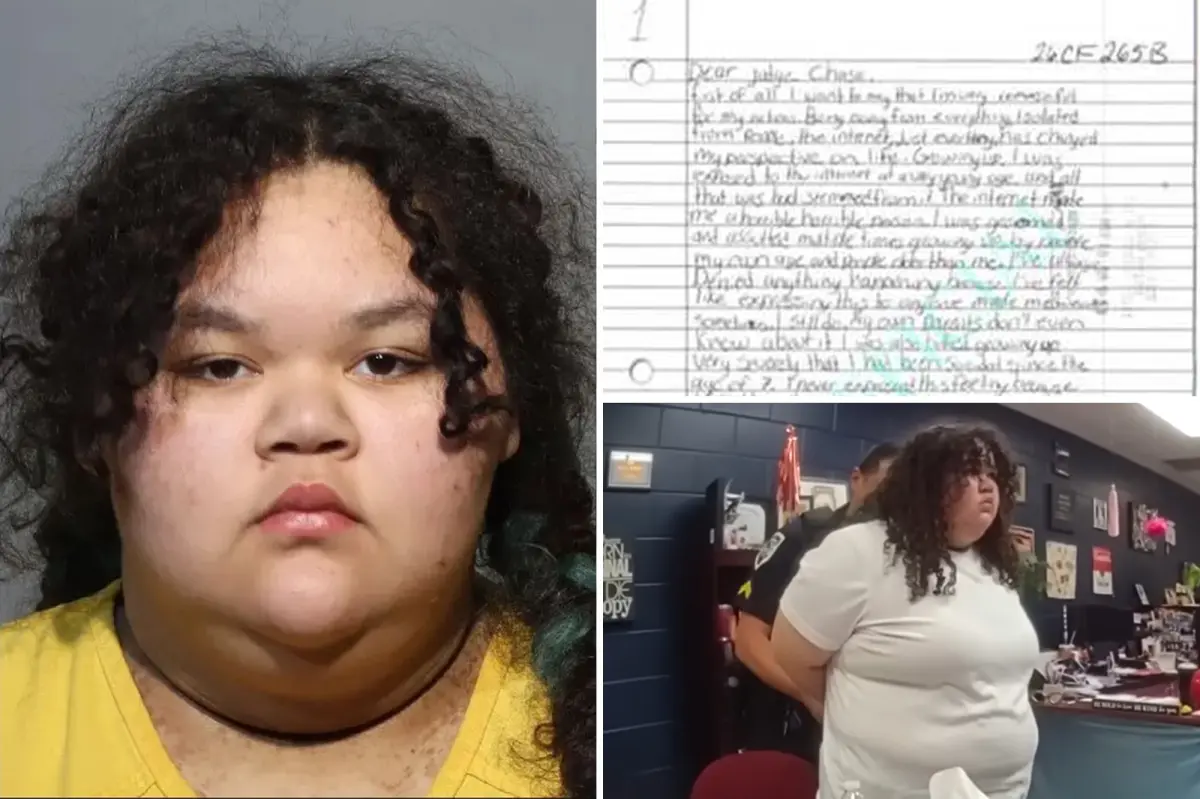 15-year-old girl accused of a plan to murder a classmate claims the internet turned her into a 'horrible person'
