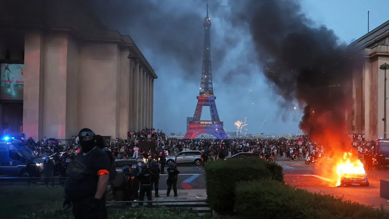 45 detained in Paris as PSG Champions League festivities become unruly