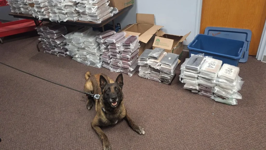525 pounds of cocaine recovered after Nebraska K9 signals officers on I-80