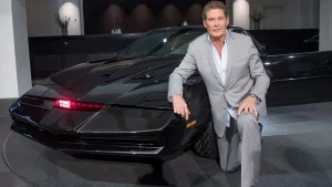 A copy of KITT from 'Knight Rider' received a traffic ticket in a different state while on display in a museum.