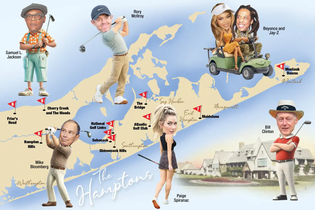 A guide to the top golf courses in the East before the US Open