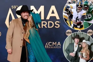 A look at ex-NFL quarterback Duck Hodges' wedding to Grammy winner Lainey Wilson