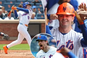 A.J. Ewing hits his first career home run as the Mets complete a series sweep of the Tigers