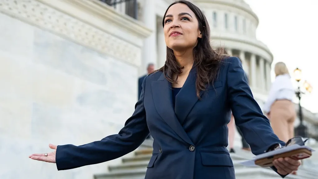 AOC claims her goals extend beyond merely having the title of president.
