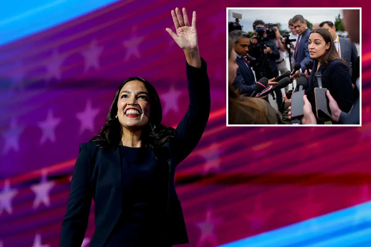 AOC sets the stage for a presidential run while claiming she is not concentrating on the presidency.
