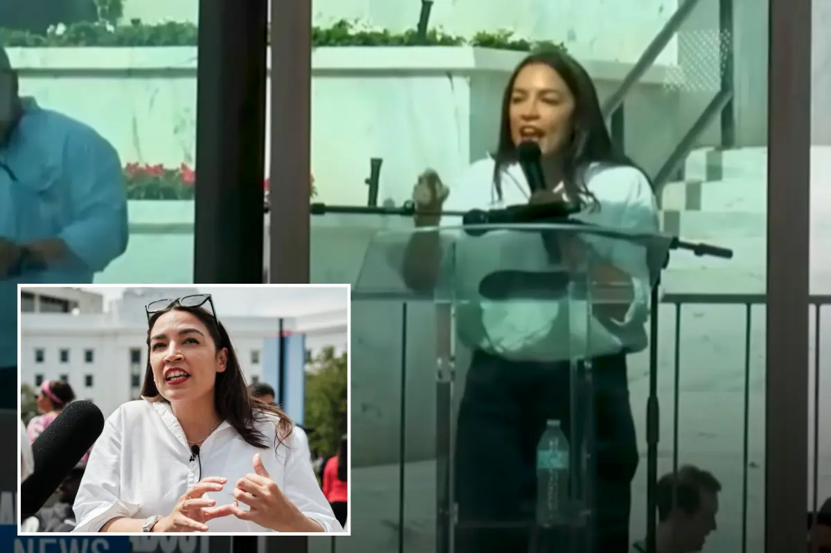 AOC urges New Yorkers to go to Alabama during passionate rally speech