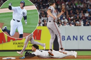 Aaron Judge quickly establishes the mood as Yankees overpower Orioles