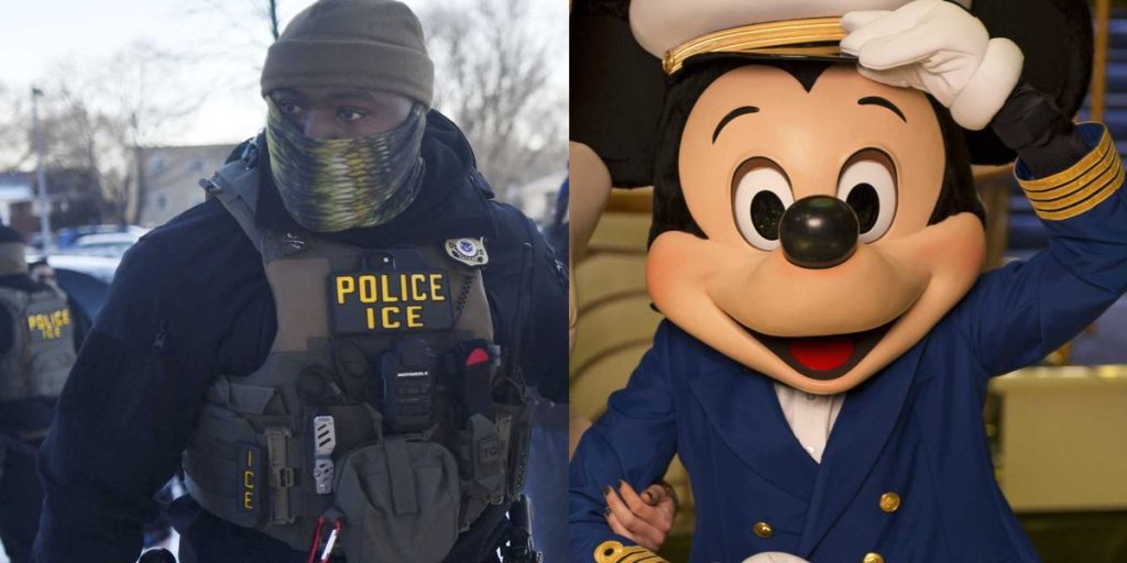 Activists are FURIOUS about ICE 'kidnappings' of Disney cruise crew members