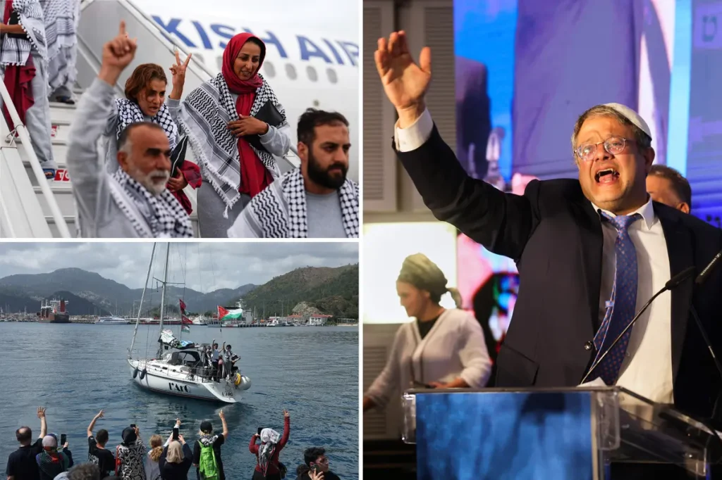Activists from the Gaza flotilla to be deported as governments express anger over Israeli minister's provocative remarks