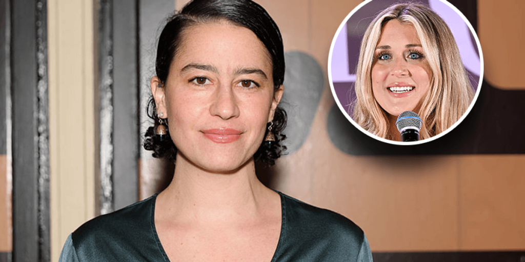 Actress Ilana Glazer criticizes women's sports advocate Riley Gaines, saying, 'You're simply taking money.'