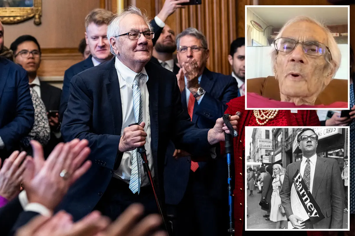 Ailing former Representative Barney Frank shares a serious warning from hospice about Democrats moving too far left.