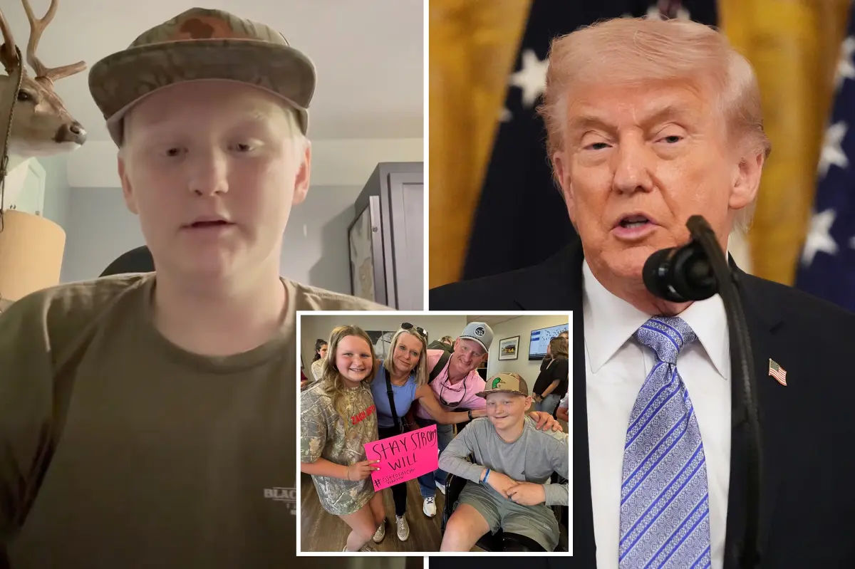 Alabama teenager fighting bone cancer transported to Los Angeles for essential treatment after Trump intervenes