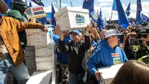 Alberta separatists have gathered sufficient signatures to trigger a vote on independence.