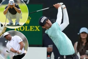 Alex Smalley at the top of the crowded PGA Championship leaderboard