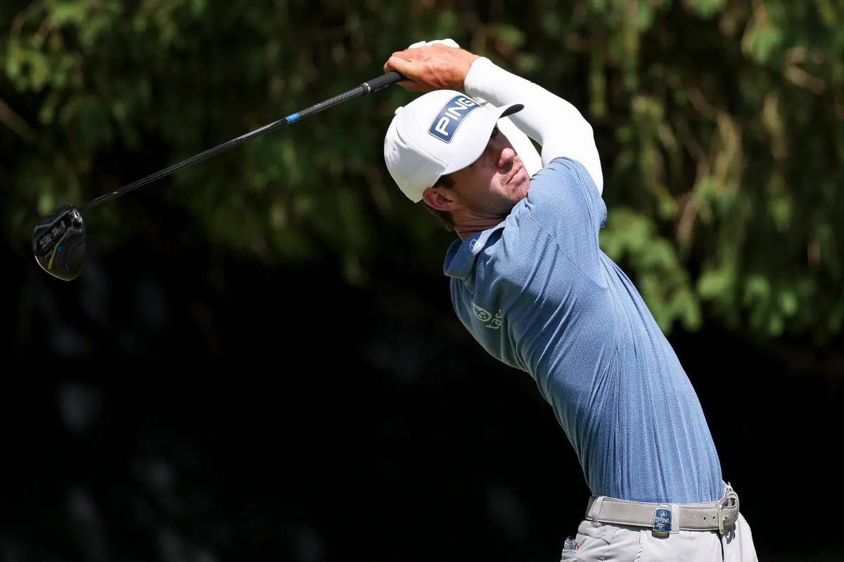 Alex Smalley's mother is monitoring his every step at the PGA Championship