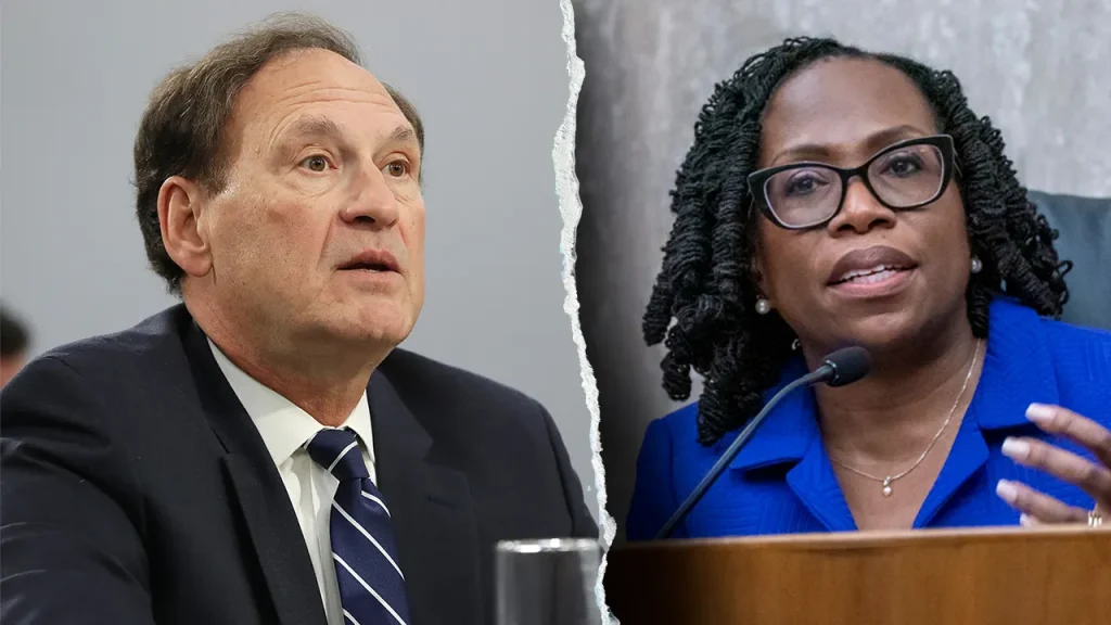 Alito describes Jackson's disagreement as unfounded and offensive in redistricting.