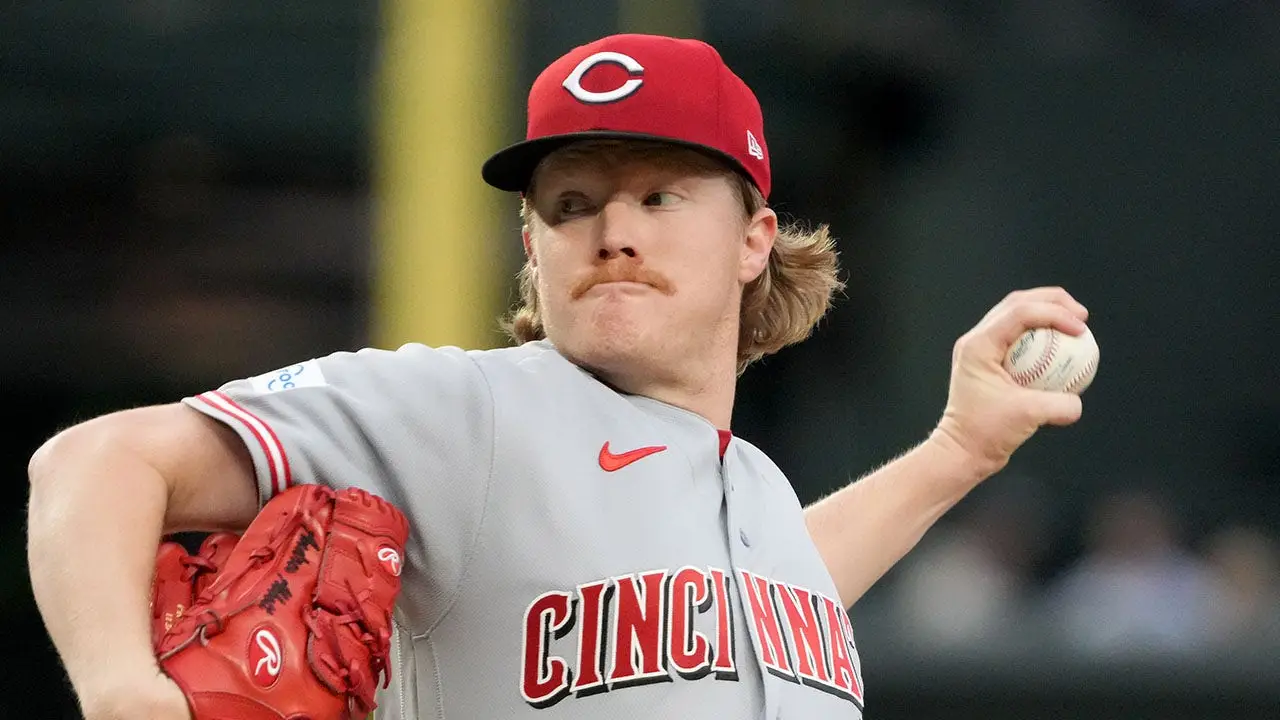 All-Star pitcher Andrew Abbott of the Reds gets engaged to his girlfriend, a Cincinnati TV anchor.