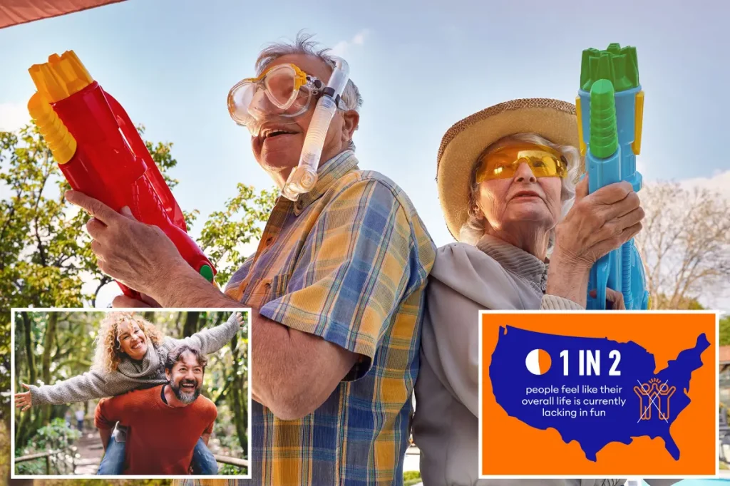Almost half of the country is facing a lack of fun, new survey indicates