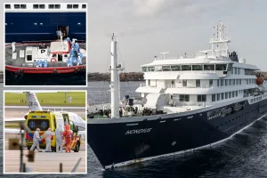 Americans from a cruise ship affected by hantavirus come back to three states.