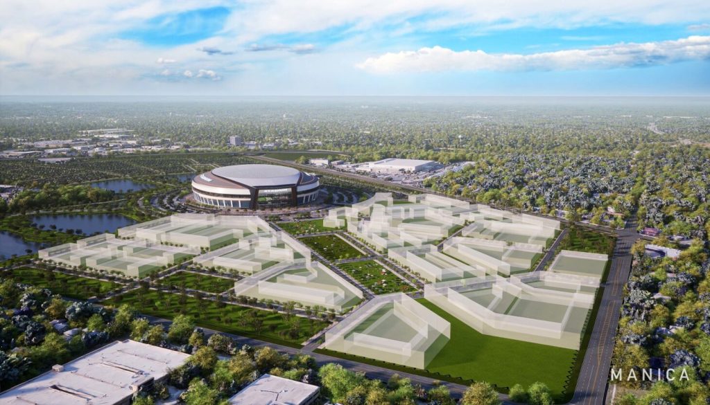 Analysis reveals minimal property tax relief in Bears stadium legislation.