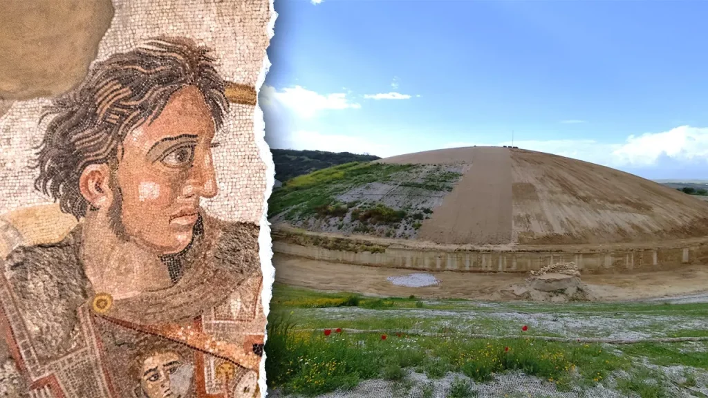 Ancient tomb potentially linked to Alexander the Great revealed in Greece