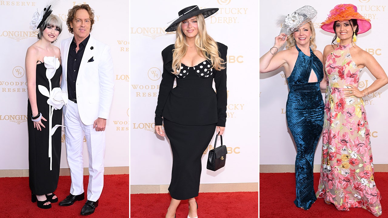 Anna Nicole Smith's daughter showcases a striking goth style at the Kentucky Derby