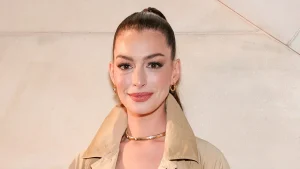 Anne Hathaway shares she was partially blind for a decade because of cataracts.