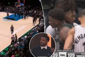Anthony Edwards criticized for strange action during Timberwolves defeat: 'Weakness'