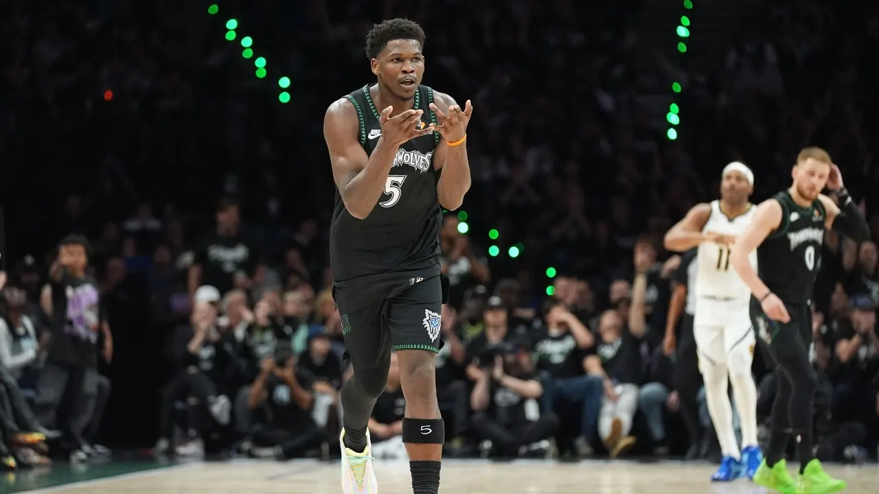 Anthony Edwards faces criticism for congratulating the Spurs with eight minutes remaining in the game.
