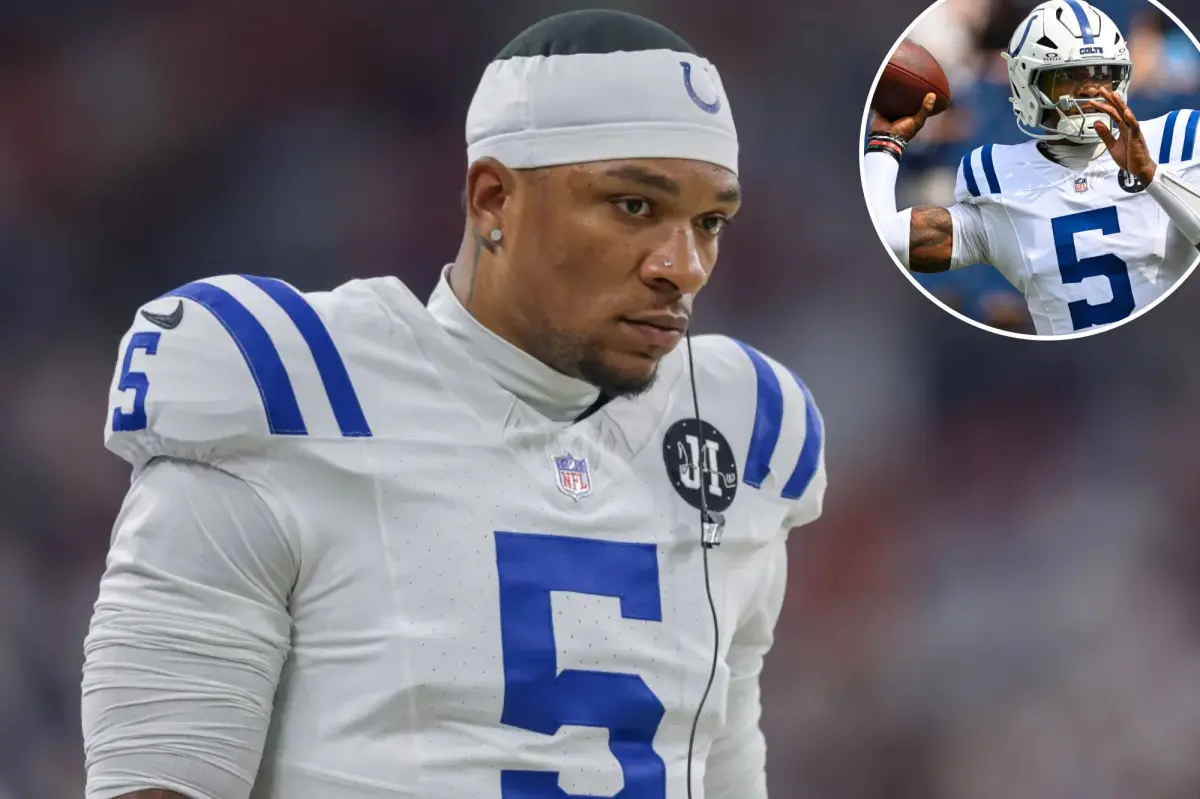 Anthony Richardson finds a silver lining while anticipating a potential trade.