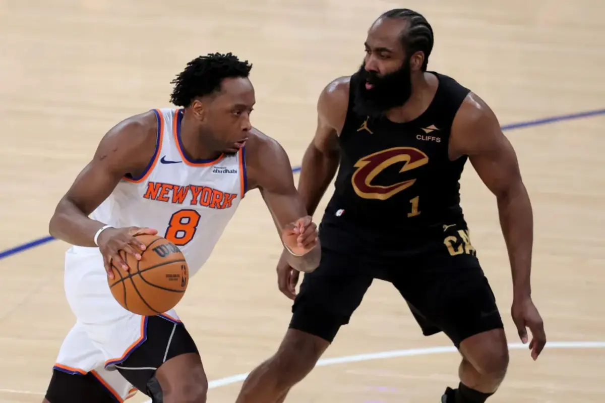 Anunoby ends strong after a tough start in Game 1 against the Knicks