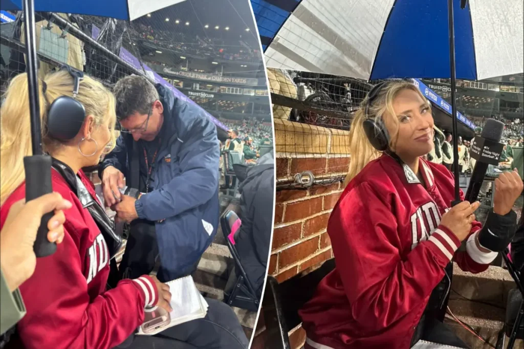 Apple TV reporter injured in Orioles' foul ball incident