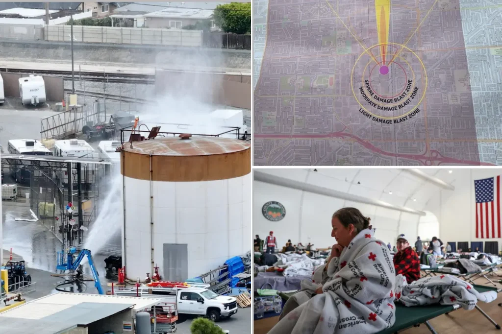 Areas at risk identified as Garden Grove chemical tank nears explosion
