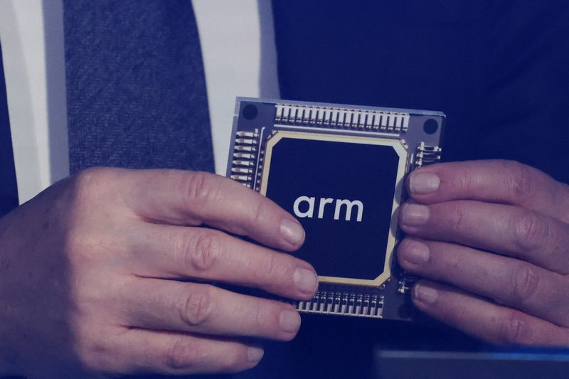 Arm shares decline as concerns over chip supply overshadow positive revenue outlook driven by AI