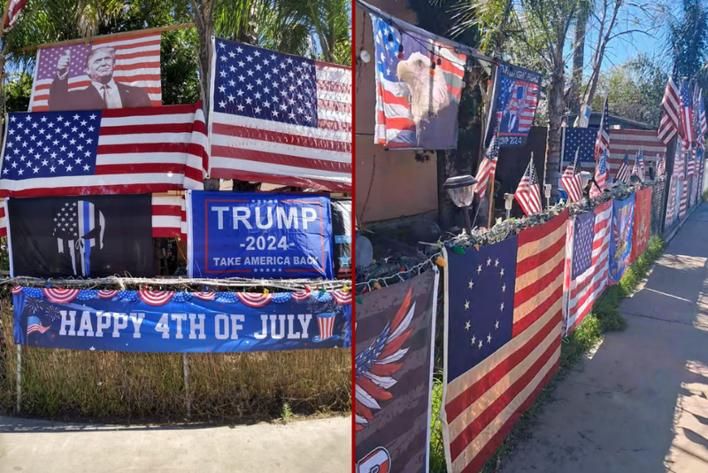 Army veteran nearly killed in attack outside San Diego ‘Trump House’
